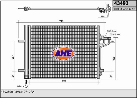 AHE 43493 Cooler Module 43493