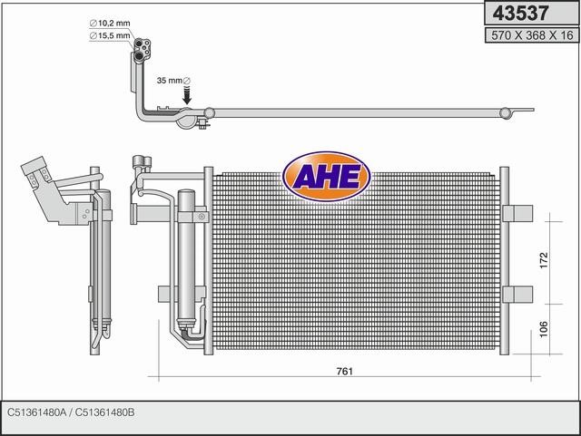 AHE 43537 Cooler Module 43537