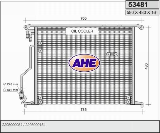 AHE 53481 Cooler Module 53481