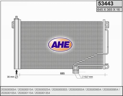AHE 53443 Cooler Module 53443