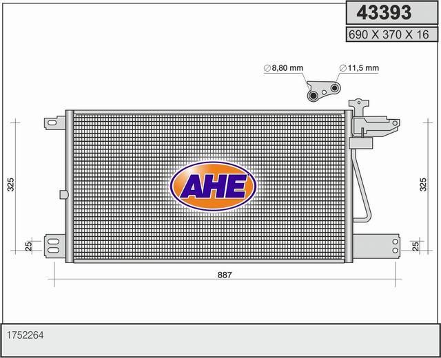 AHE 43393 Cooler Module 43393