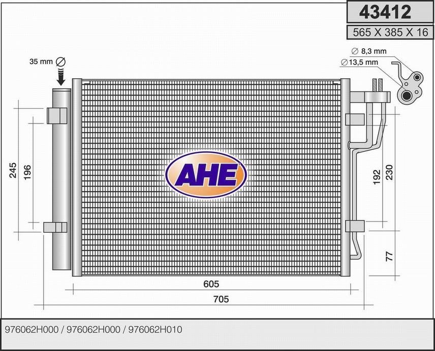 AHE 43412 Cooler Module 43412