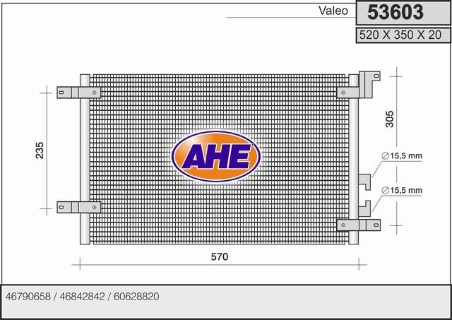 AHE 53603 Cooler Module 53603