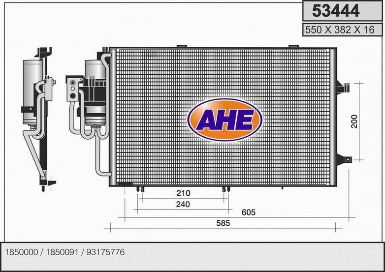 AHE 53444 Cooler Module 53444