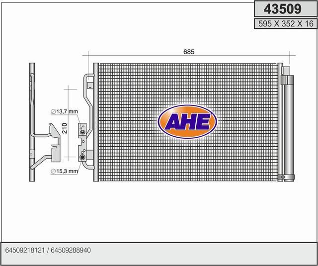 AHE 43509 Cooler Module 43509