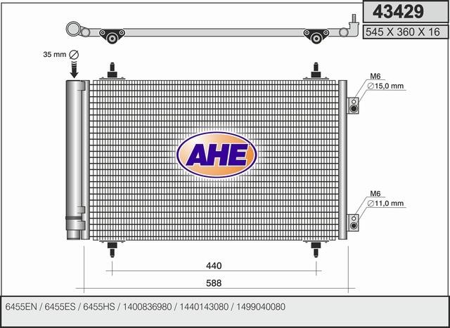 AHE 43429 Cooler Module 43429