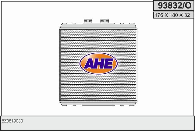 AHE 93832/O Heat exchanger, interior heating 93832O