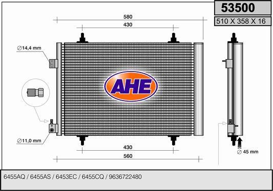 AHE 53500 Cooler Module 53500