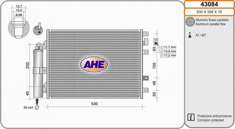 AHE 43084 Cooler Module 43084