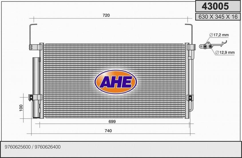 AHE 43005 Cooler Module 43005