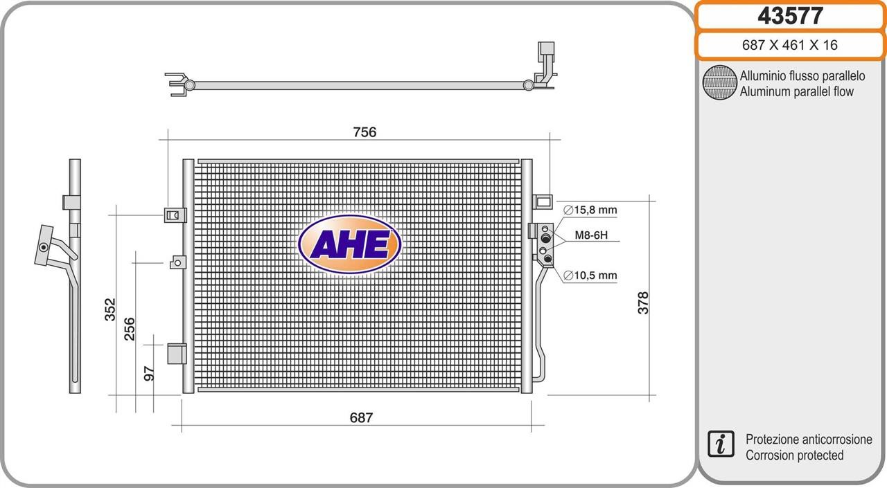 AHE 43577 Cooler Module 43577