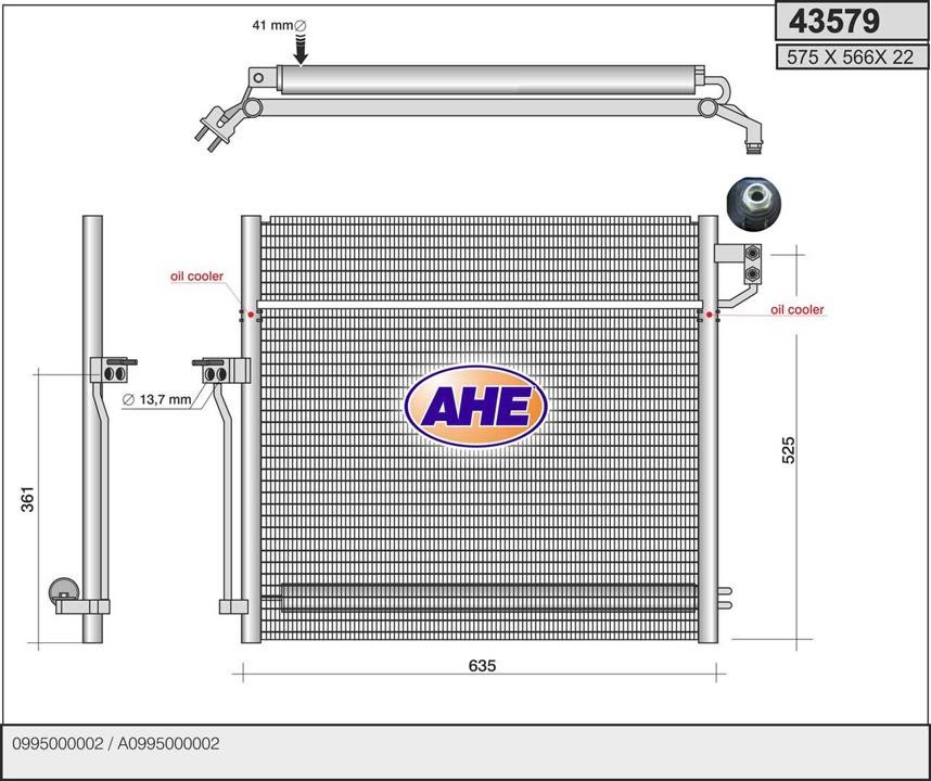AHE 43579 Cooler Module 43579