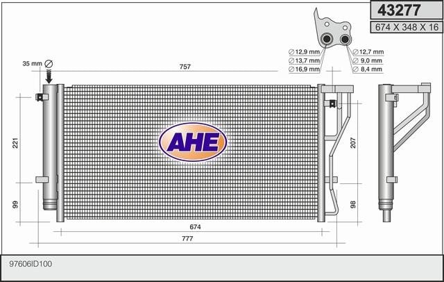 AHE 43277 Cooler Module 43277