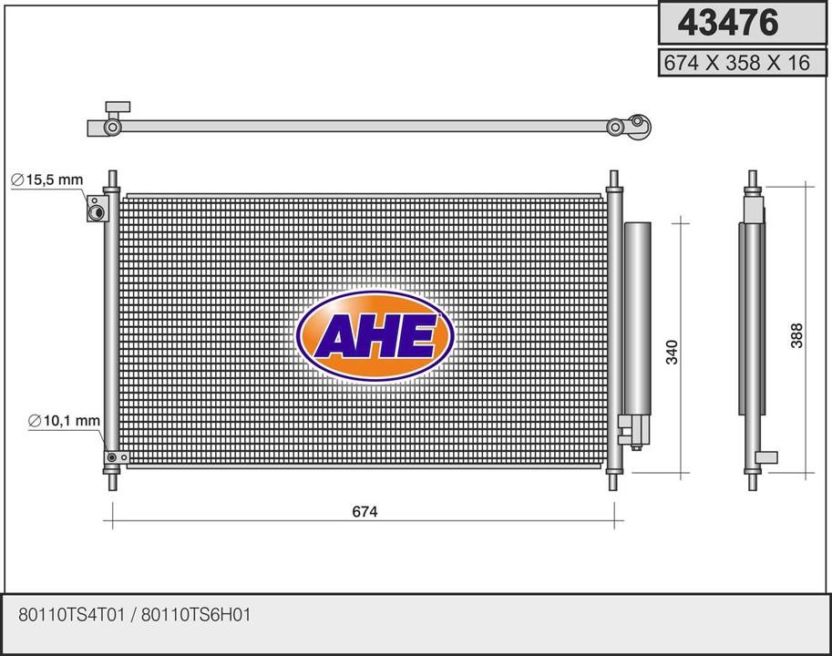 AHE 43476 Cooler Module 43476