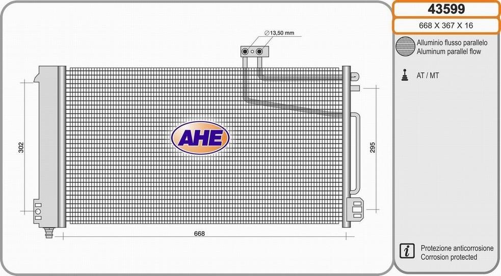 AHE 43599 Cooler Module 43599