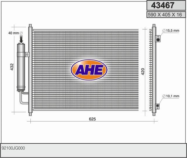AHE 43467 Cooler Module 43467