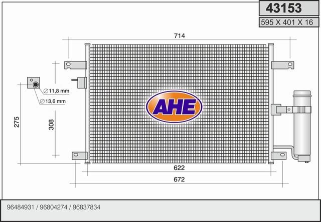 AHE 43153 Cooler Module 43153