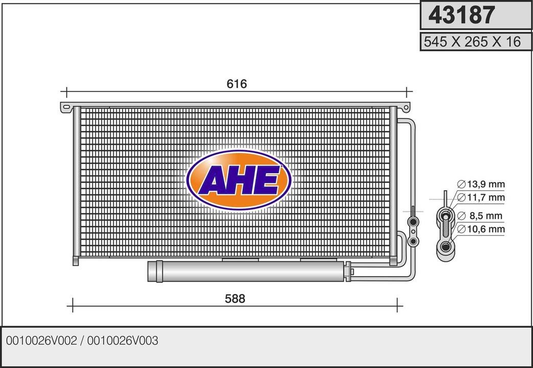 AHE 43187 Cooler Module 43187