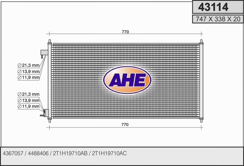AHE 43114 Cooler Module 43114