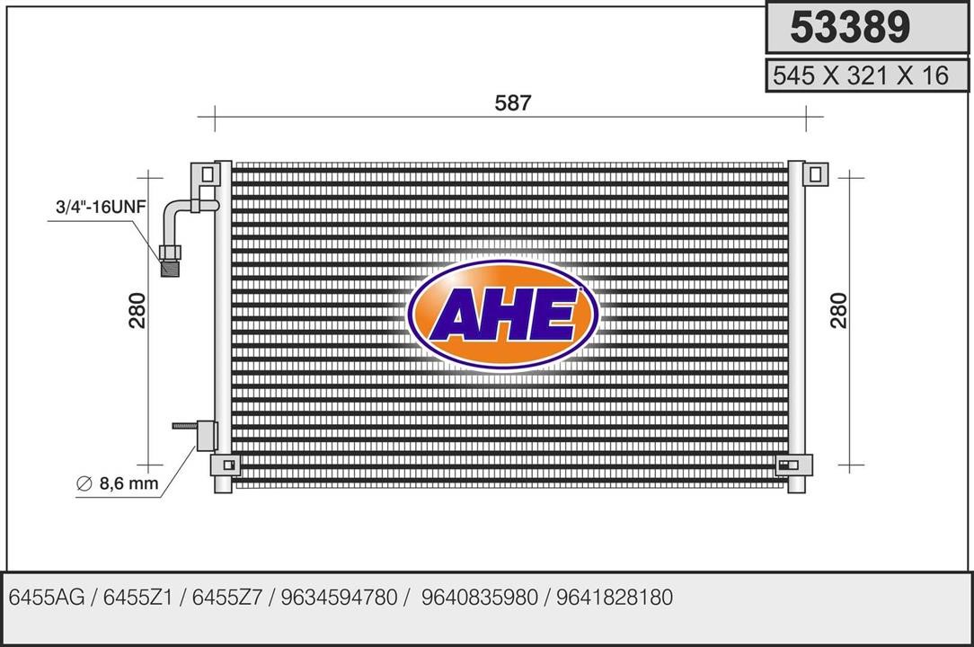 AHE 53389 Cooler Module 53389