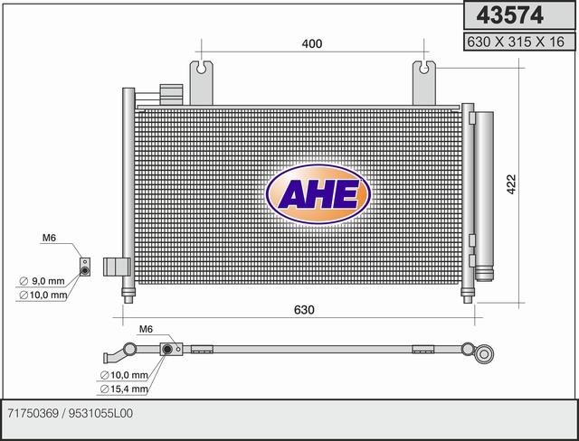 AHE 43574 Cooler Module 43574