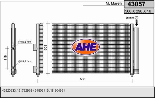 AHE 43057 Cooler Module 43057