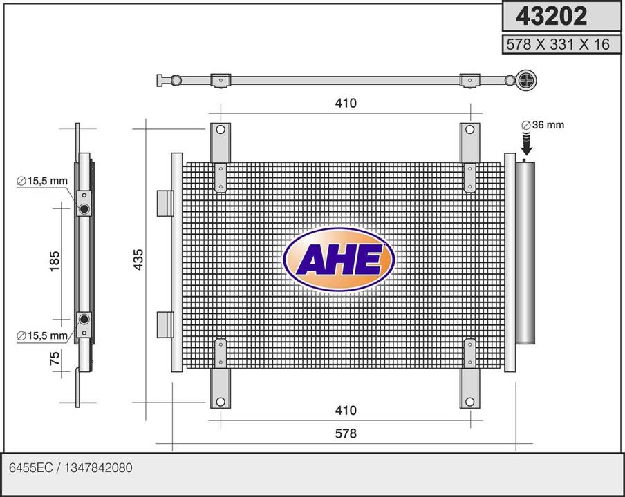 AHE 43202 Cooler Module 43202