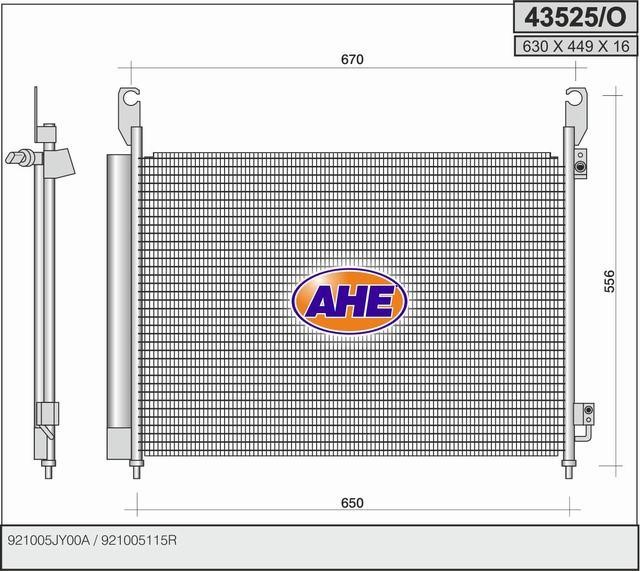 AHE 43525/O Cooler Module 43525O