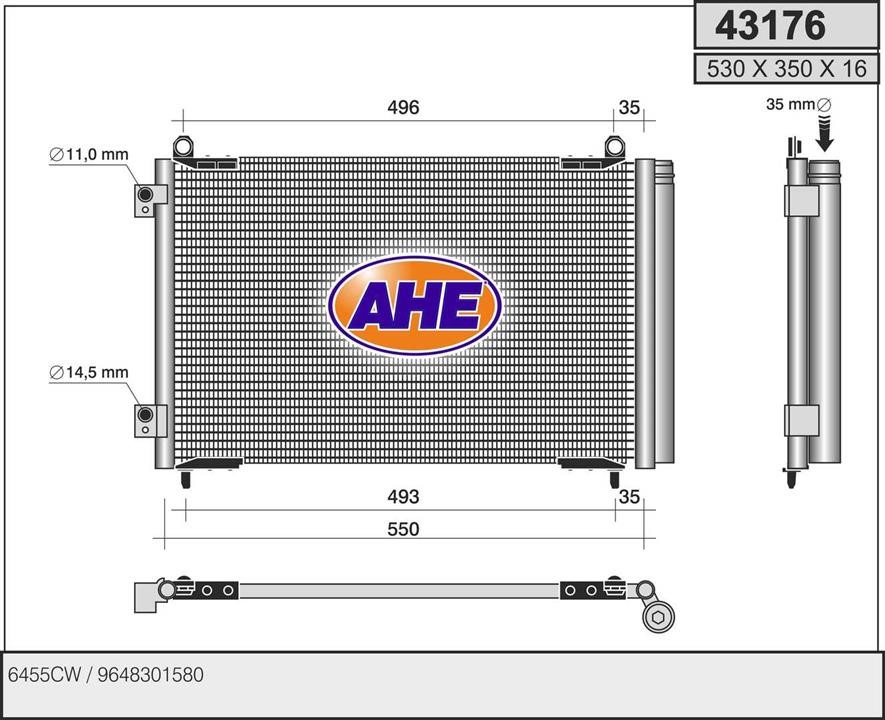 AHE 43176 Cooler Module 43176