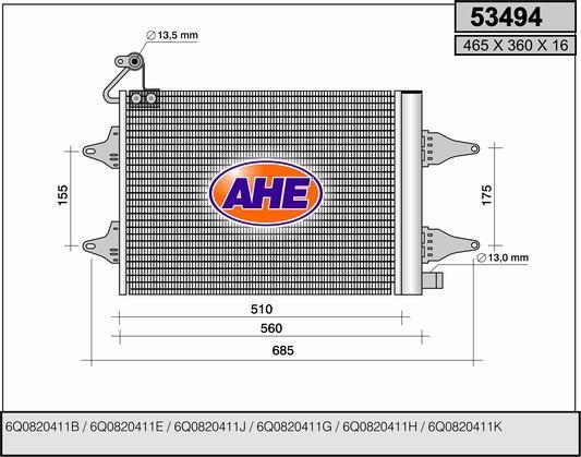 AHE 53494 Cooler Module 53494