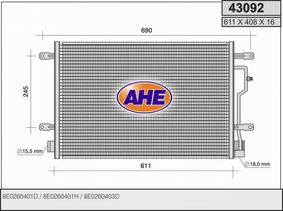 AHE 43092 Cooler Module 43092