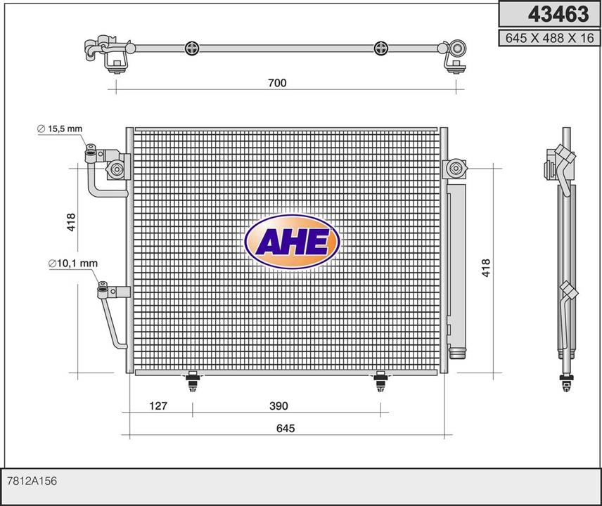 AHE 43463 Cooler Module 43463