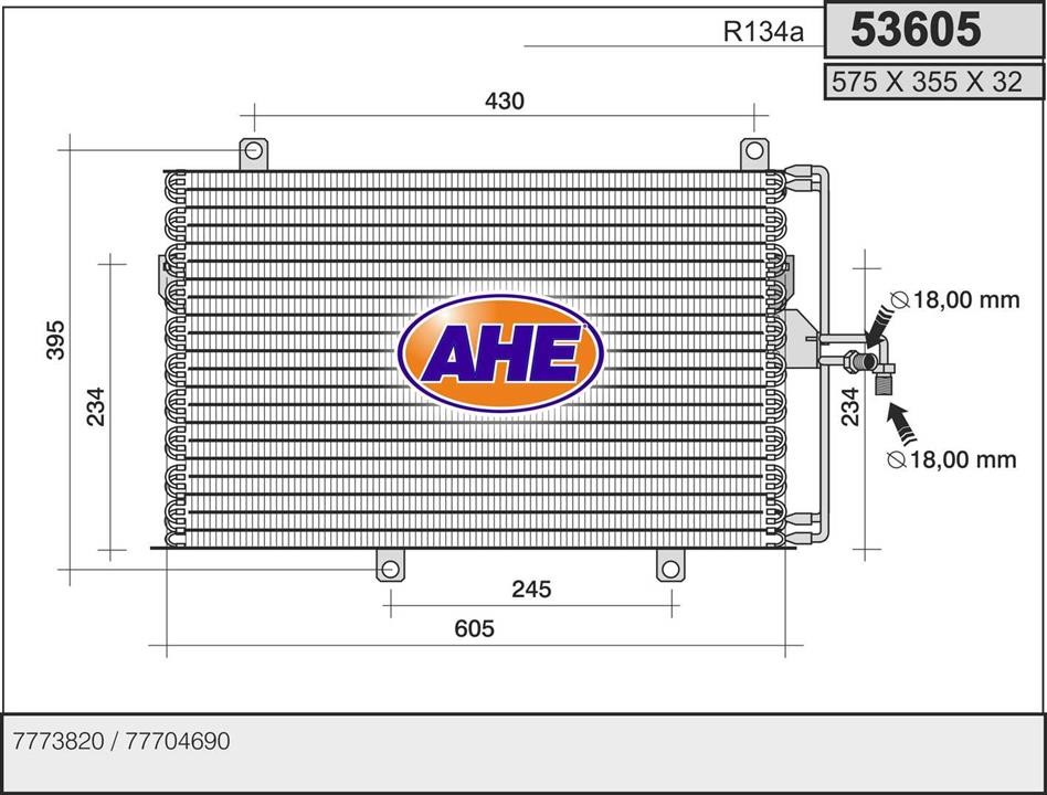 AHE 53605 Cooler Module 53605