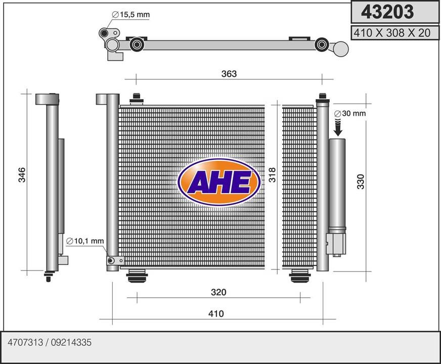 AHE 43203 Cooler Module 43203