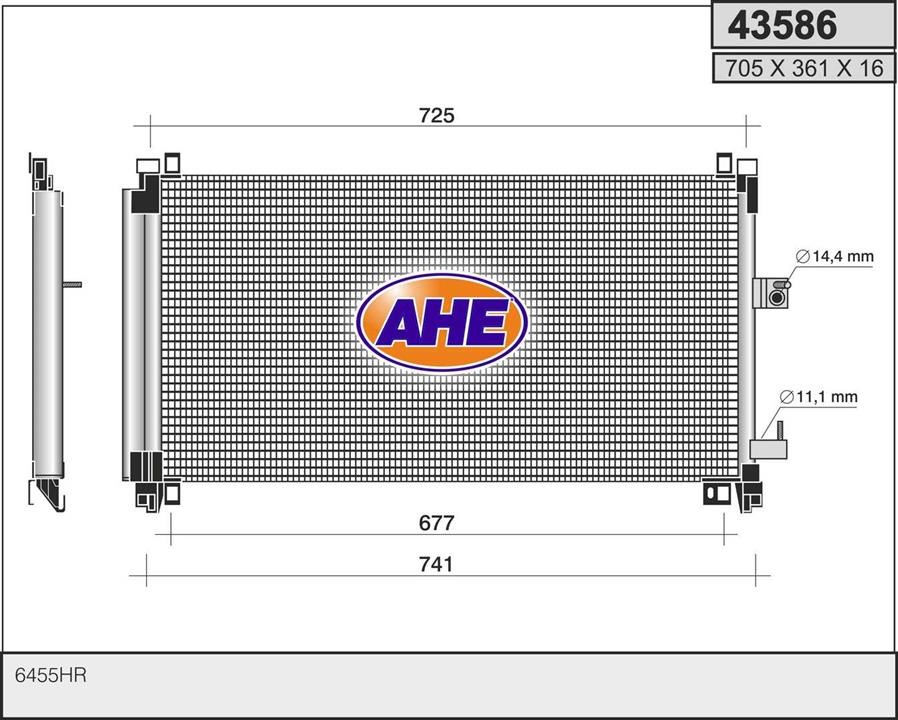 AHE 43586 Cooler Module 43586