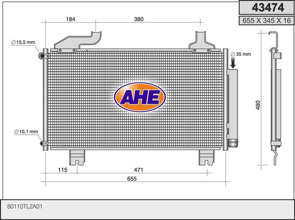 AHE 43474 Cooler Module 43474