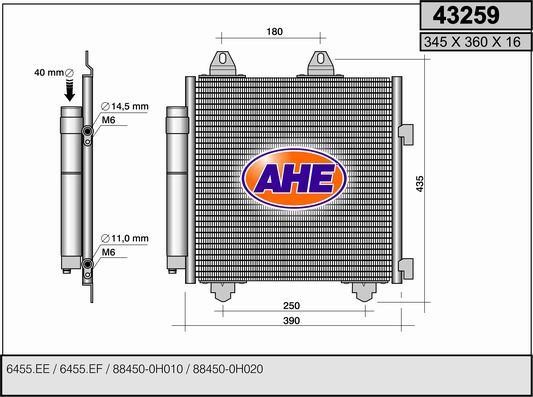AHE 43259 Cooler Module 43259