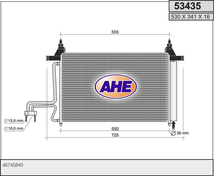 AHE 53435 Cooler Module 53435