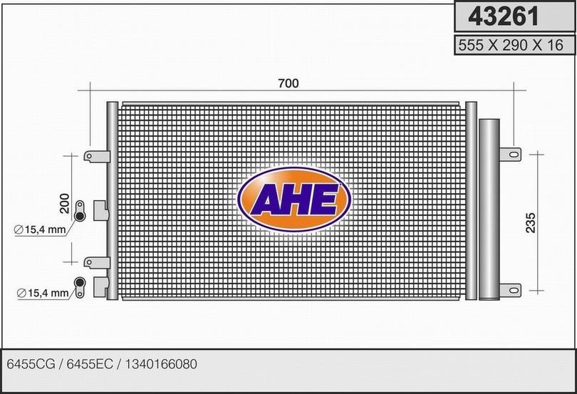 AHE 43261 Cooler Module 43261
