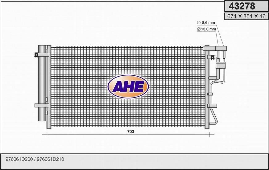 AHE 43278 Cooler Module 43278
