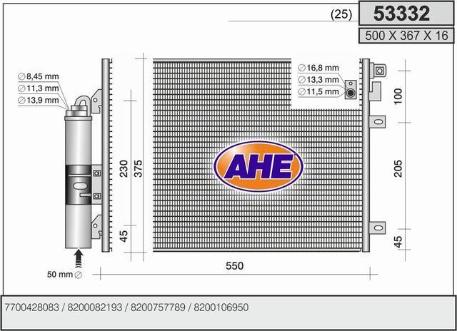 AHE 53332 Cooler Module 53332