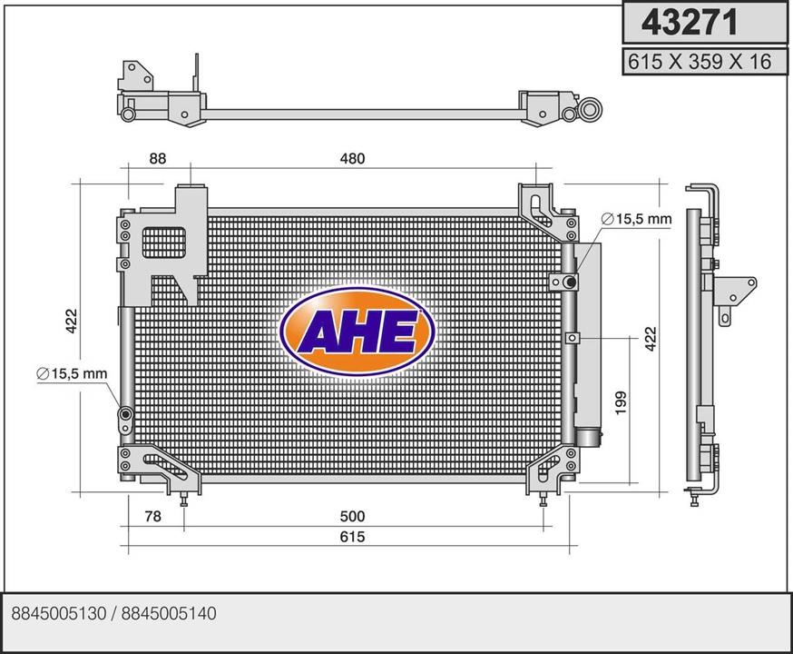 AHE 43271 Cooler Module 43271