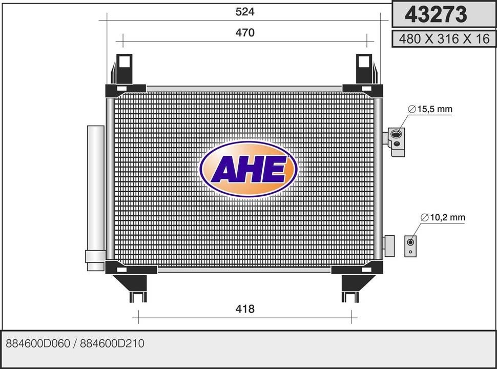 AHE 43273 Cooler Module 43273