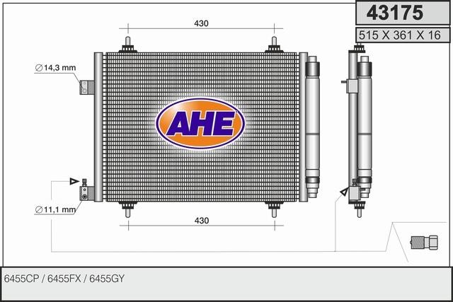 AHE 43175 Cooler Module 43175