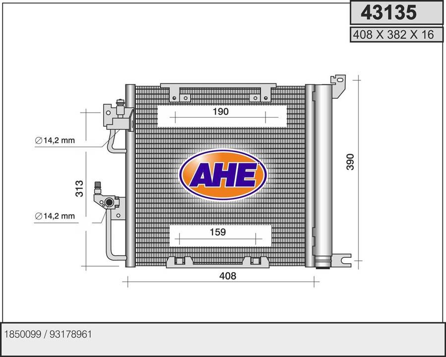 AHE 43135 Cooler Module 43135