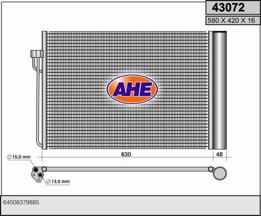 AHE 43072 Cooler Module 43072