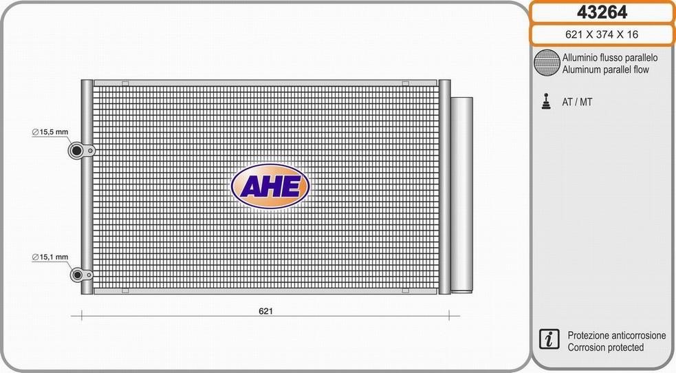 AHE 43264 Cooler Module 43264