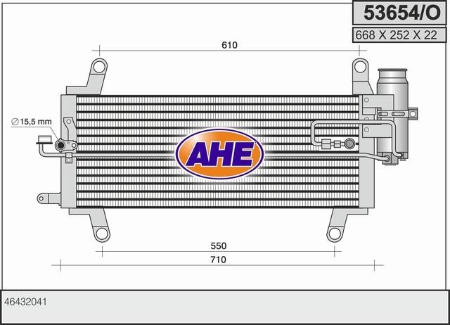 AHE 53654/O Cooler Module 53654O