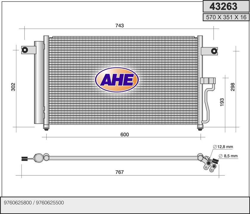 AHE 43263 Cooler Module 43263