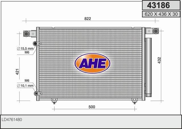 AHE 43186 Cooler Module 43186